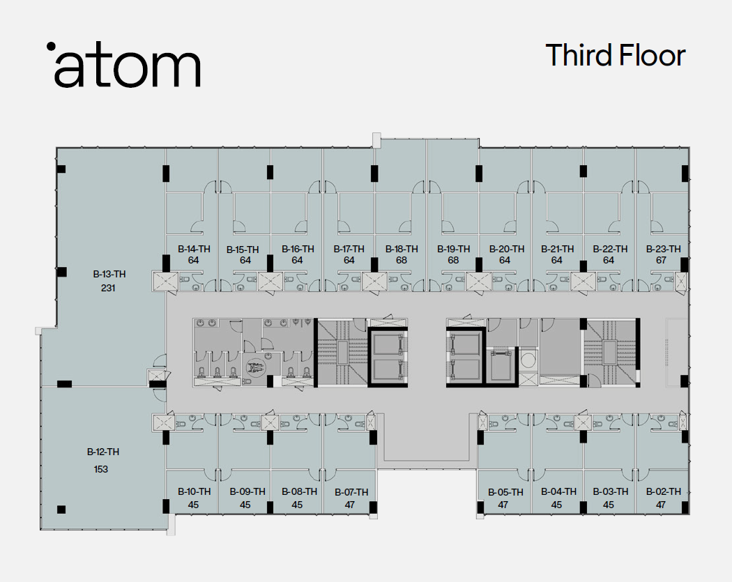 Floor plan for  at Atom