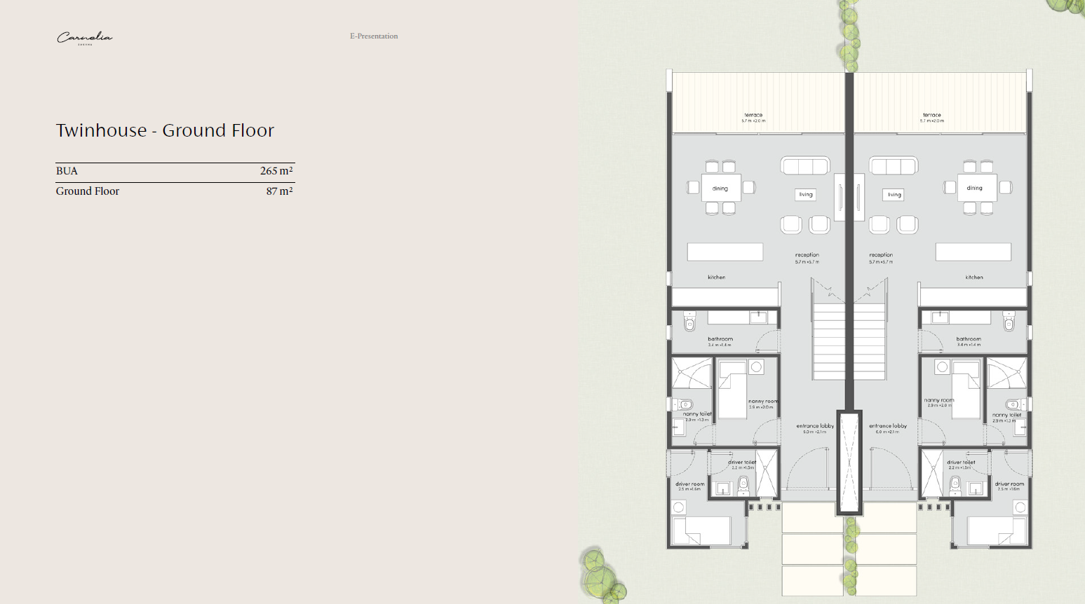 Floor plan for  at Carnelia