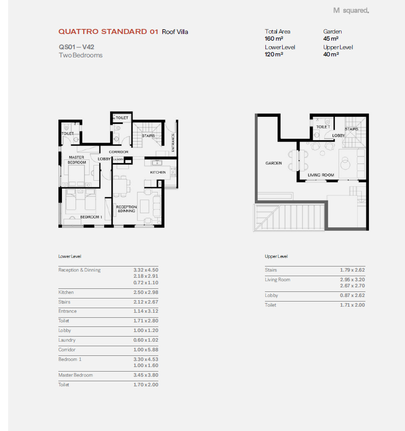 Floor plan for apartment at Trio
