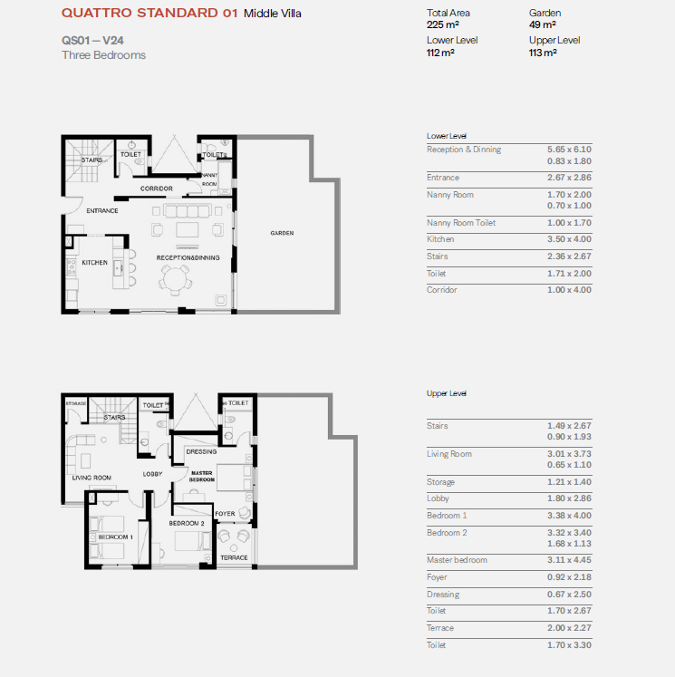 Floor plan for apartment at Trio