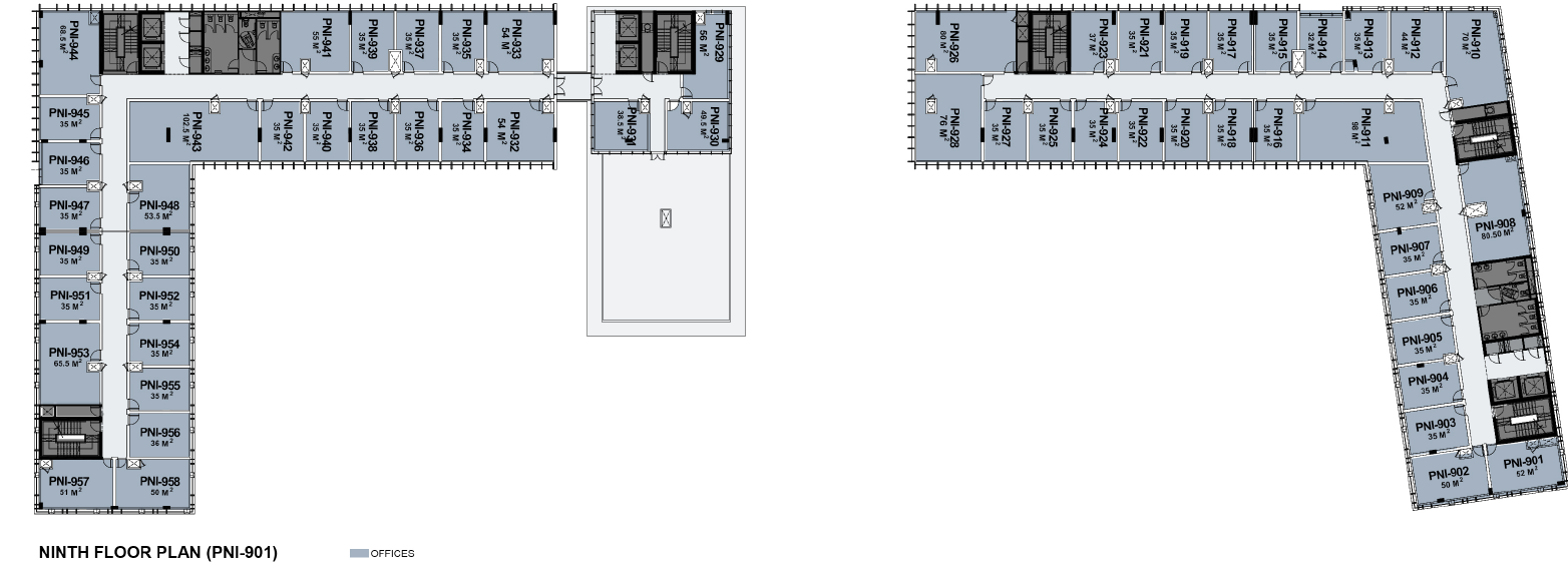 Floor plan for  at The Loft Plaza