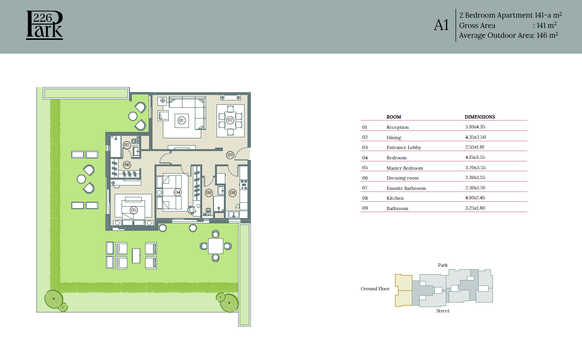 Floor plan for apartment at HAPTown