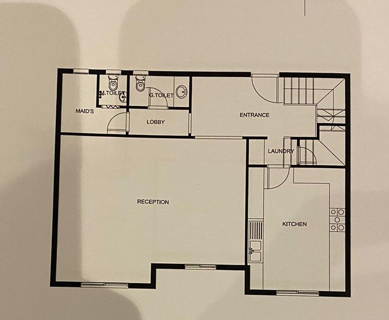 Floor plan for duplex at Mountain View iCity October