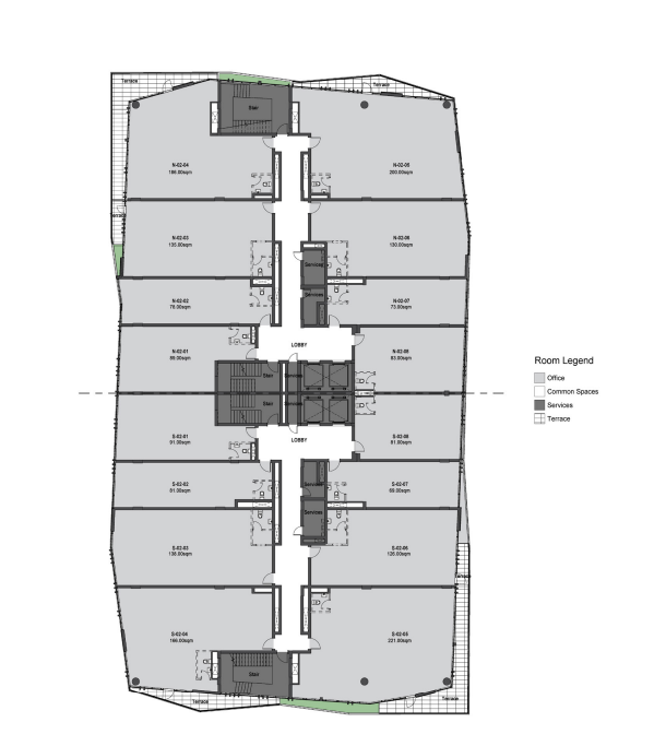 Floor plan for  at The Polygon