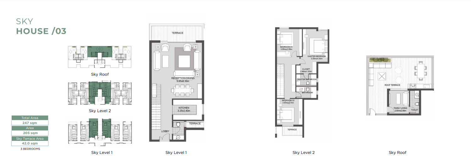 Floor plan for duplex at SODIC East