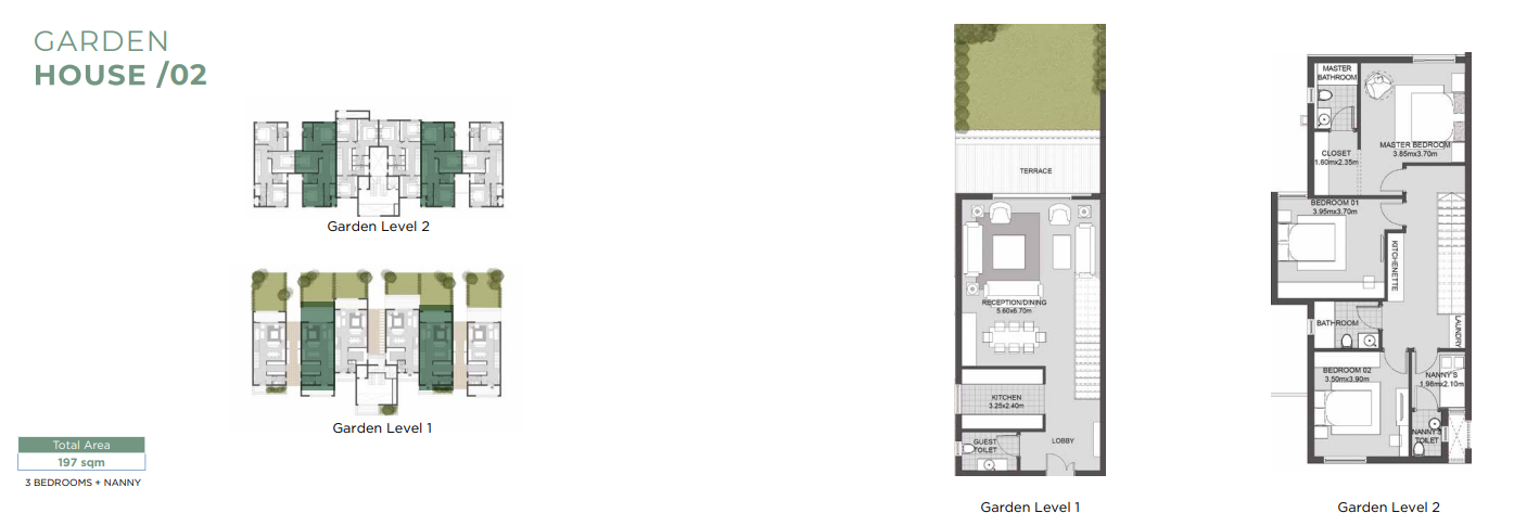 Floor plan for duplex at SODIC East