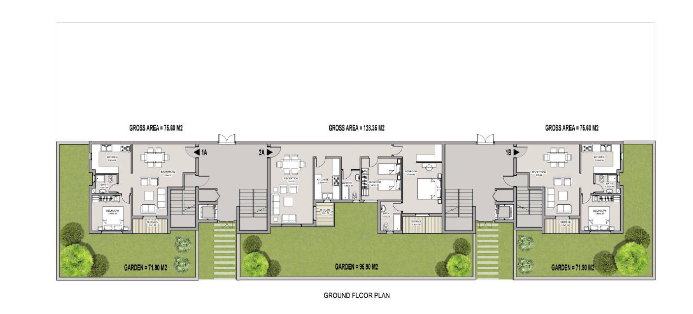 Floor plan for apartment at Taj City