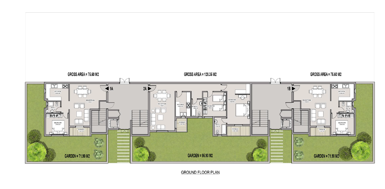 Floor plan for apartment at Taj City