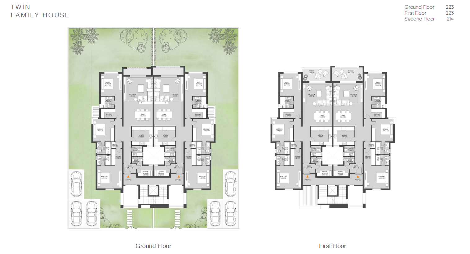 Floor plan for  at O West Orascom