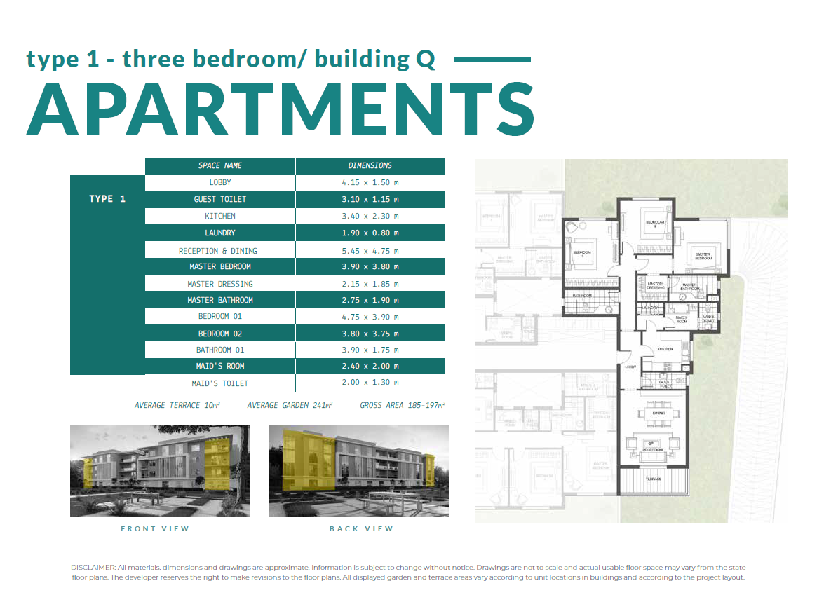 Floor plan for apartment at Joulz