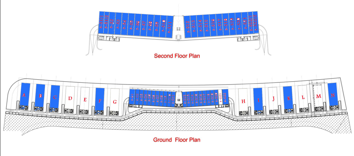 Floor plan for  at Midtown Solo Mall