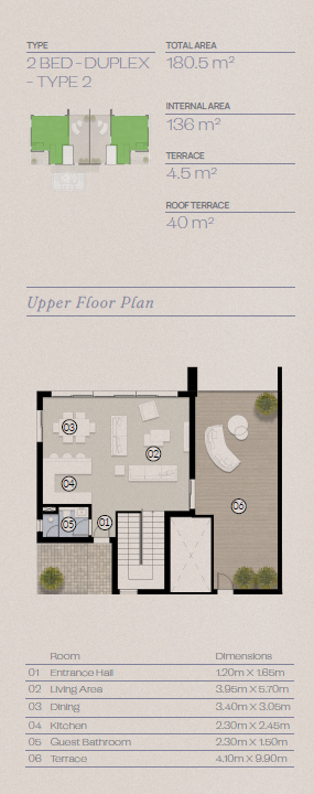 Floor plan for chalet at Silvertown Silversands