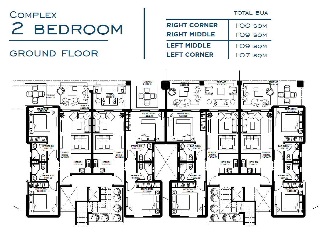 Floor plan for chalet at Bianchi Ilios