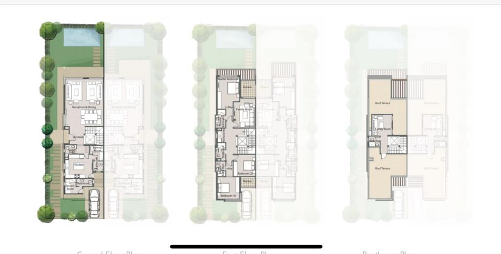 Floor plan for  at Palm Hills New Cairo