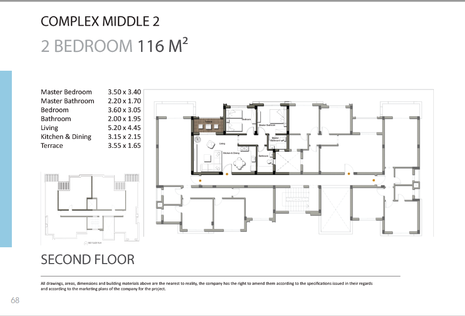 Floor plan for chalet at Gaia