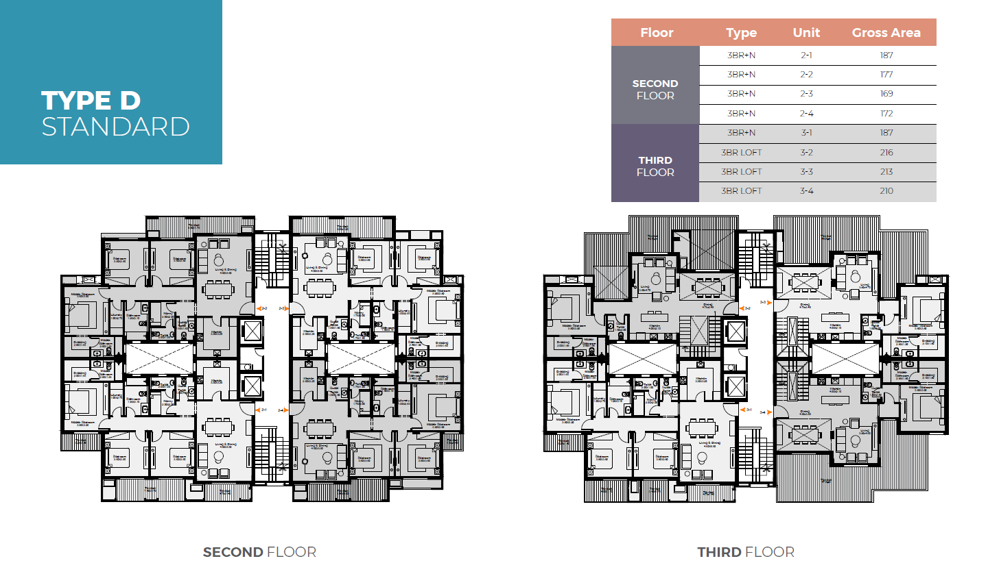 Floor plan for apartment at O West Orascom