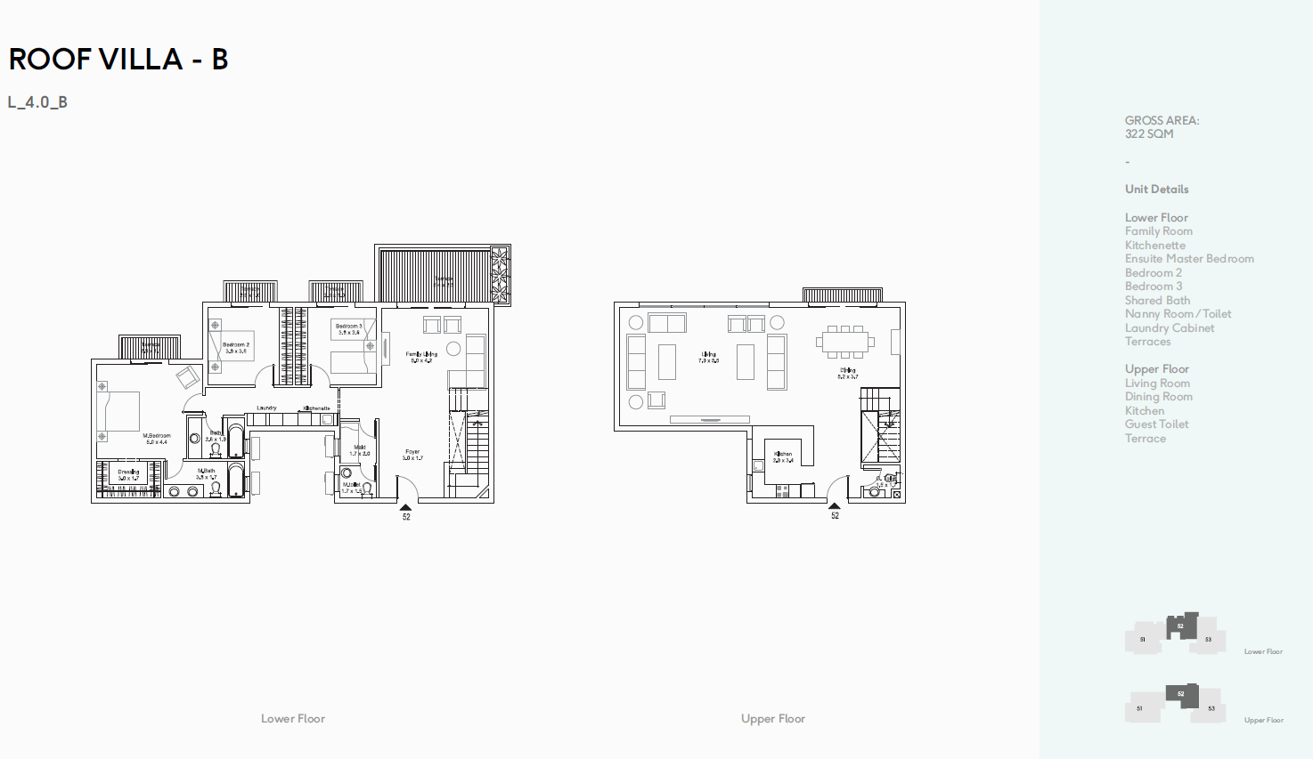 Floor plan for apartment at DISTRICT 5