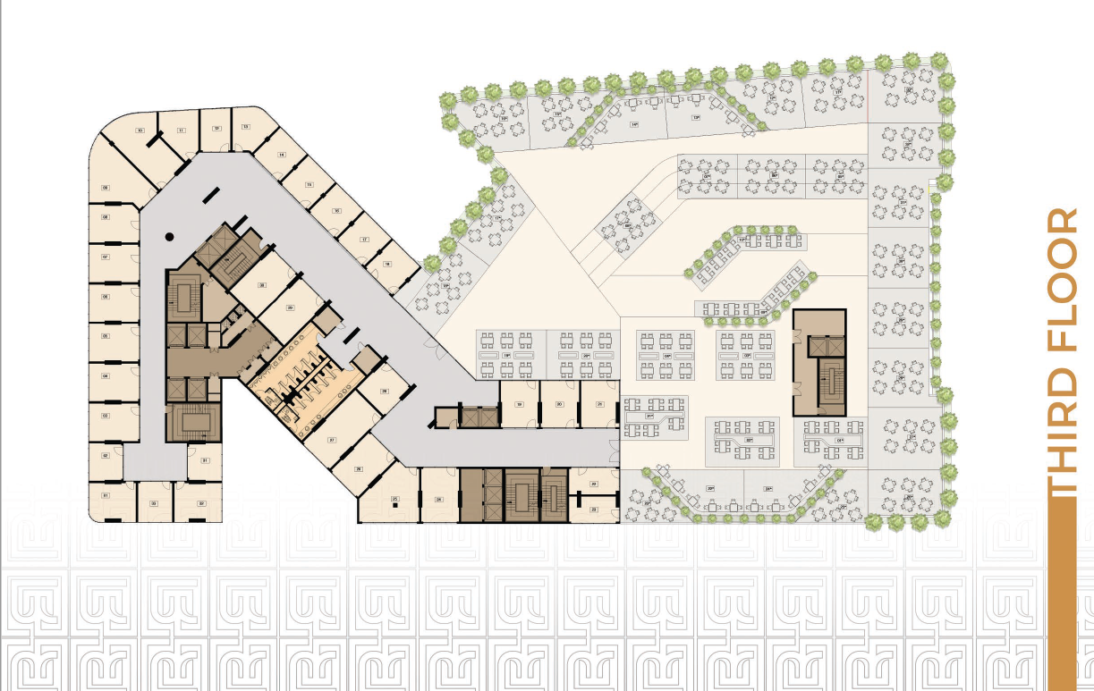 Floor plan for  at Moonreal Tower
