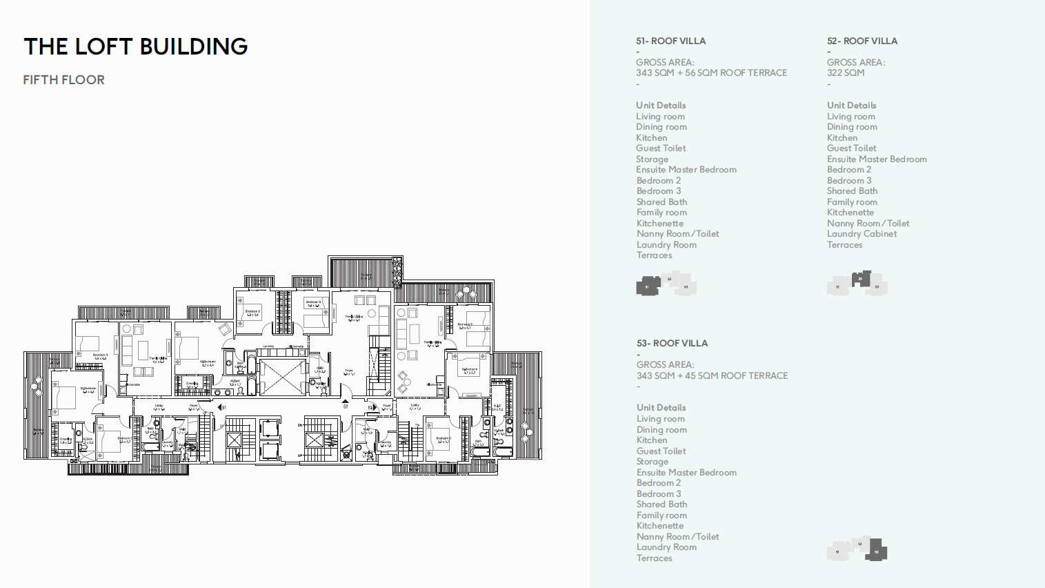 Floor plan for apartment at DISTRICT 5