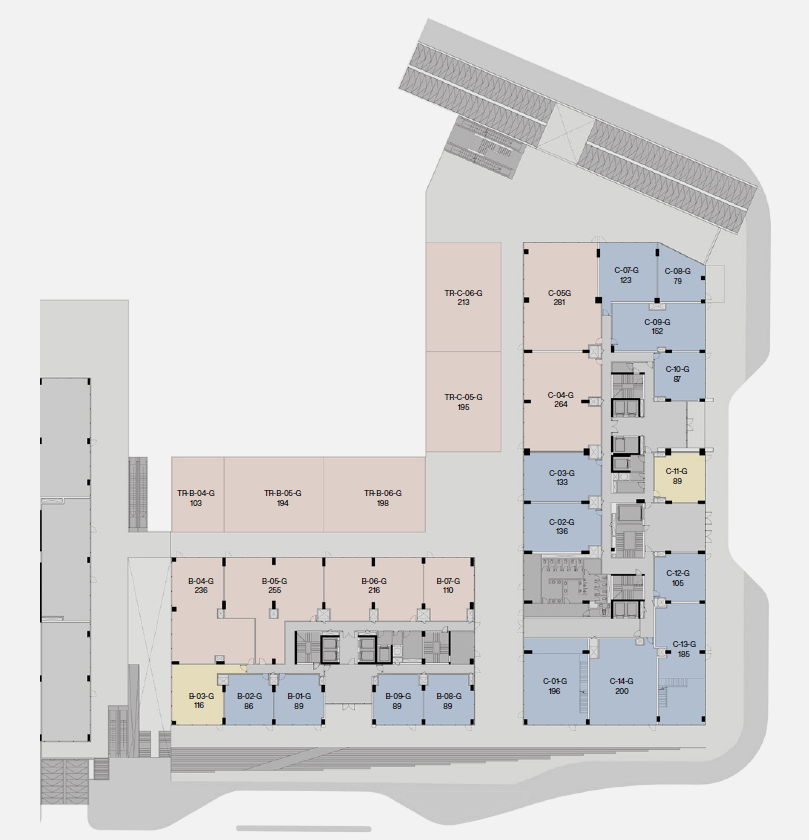 Floor plan for  at Atom