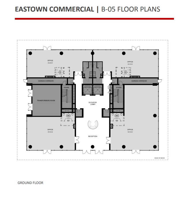 Floor plan for  at Eastown