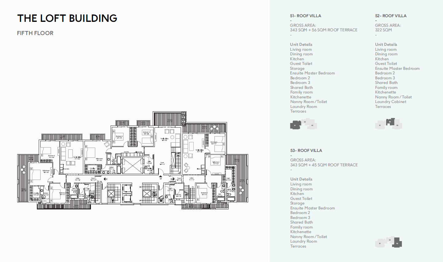 Floor plan for apartment at DISTRICT 5