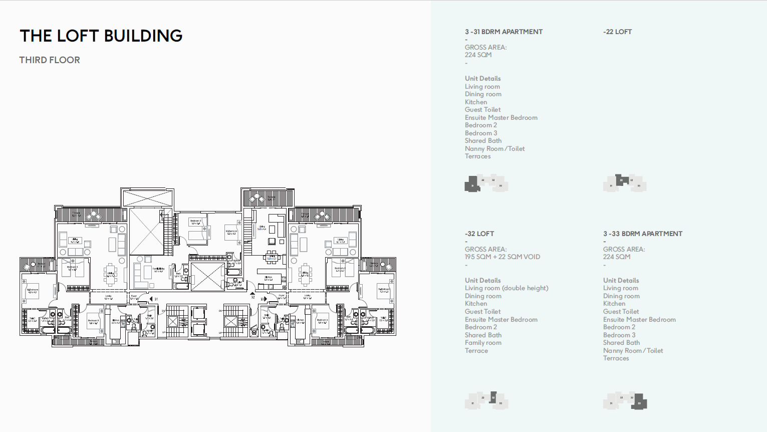 Floor plan for apartment at DISTRICT 5