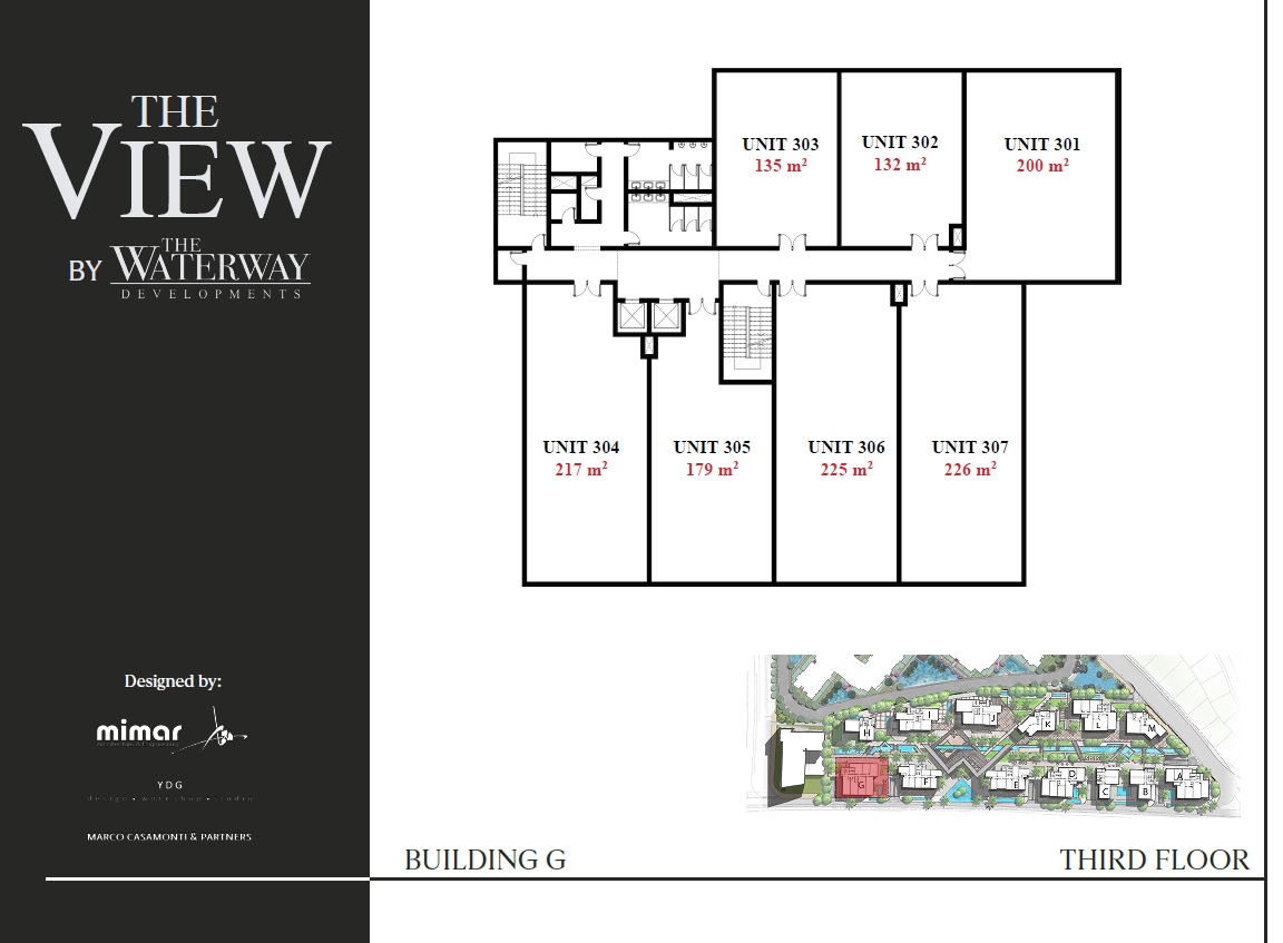 Floor plan for  at The View Waterway