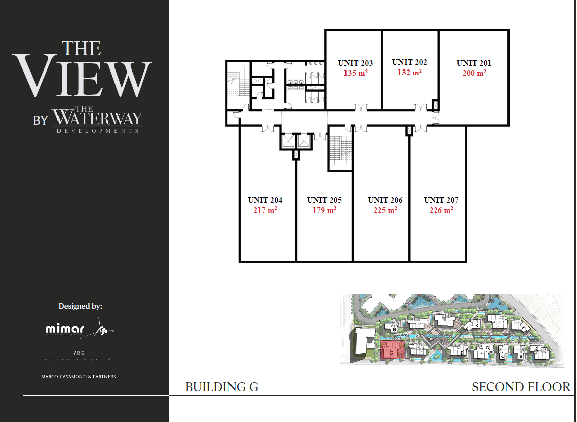 Floor plan for  at The View Waterway