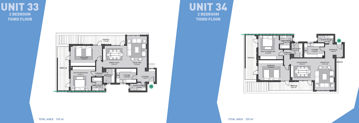 Floor plan for apartment at Sky Condos