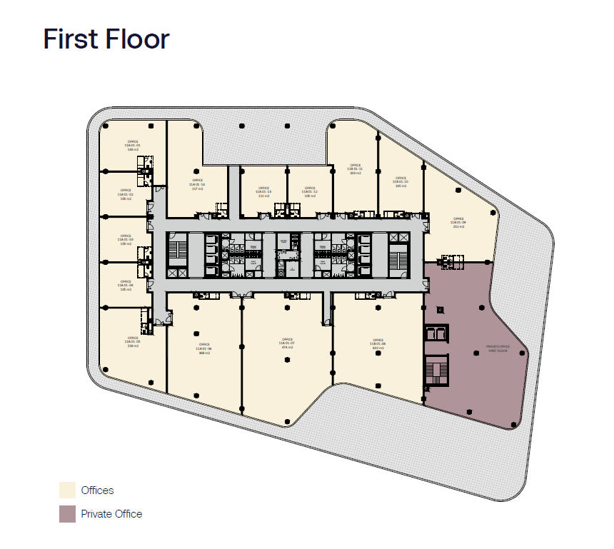 Floor plan for  at The Ark