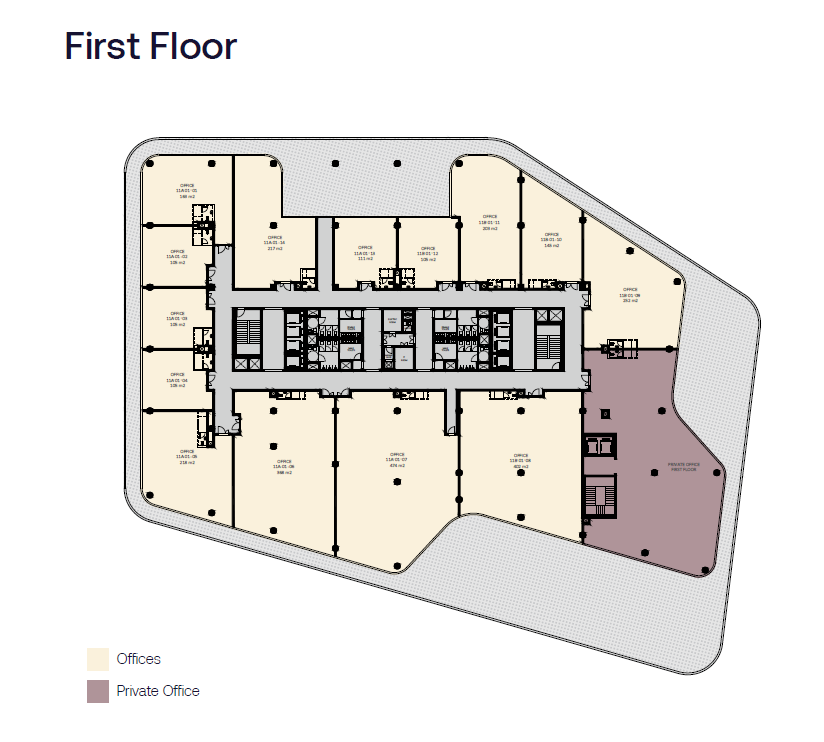 Floor plan for  at The Ark