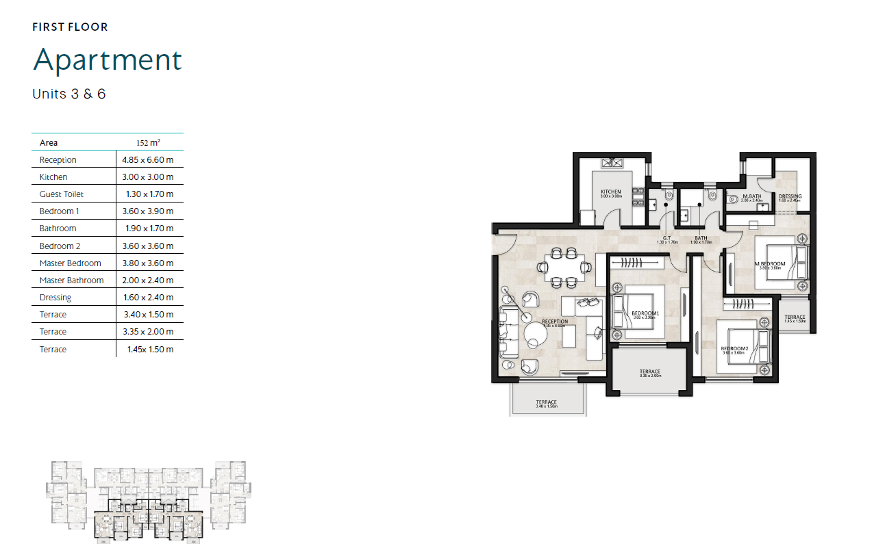 Floor plan for apartment at Garden Lakes