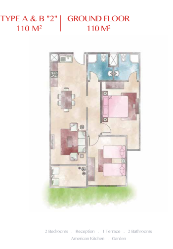 Floor plan for apartment at Lasirena Palm Beach
