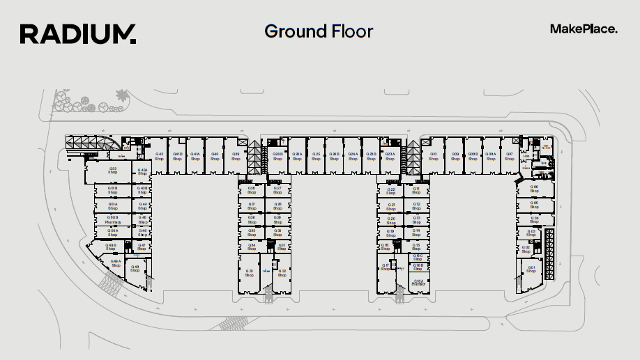 Floor plan for  at Radium