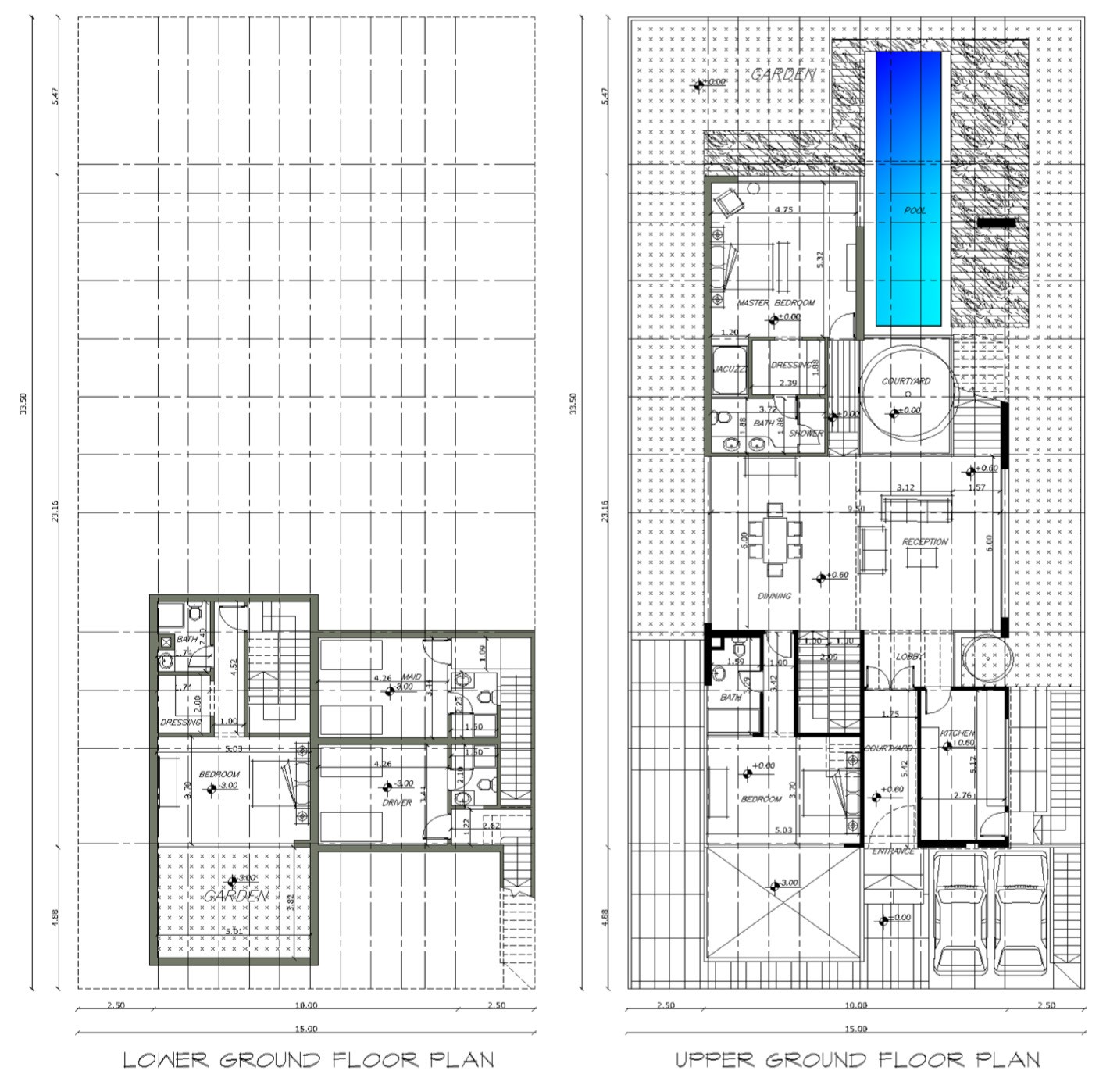 Floor plan for villa at The Waterway North Coast