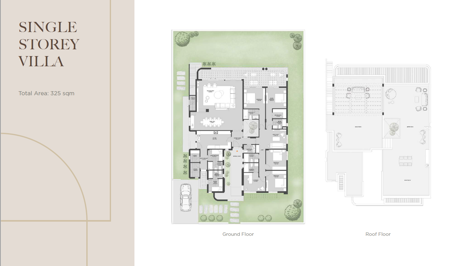 Floor plan for villa at O West Orascom