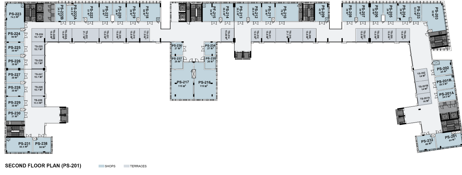 Floor plan for  at The Loft Plaza