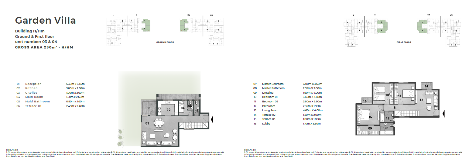 Floor plan for duplex at Il Bosco City