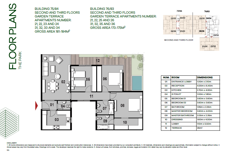 Floor plan for apartment at ZED East