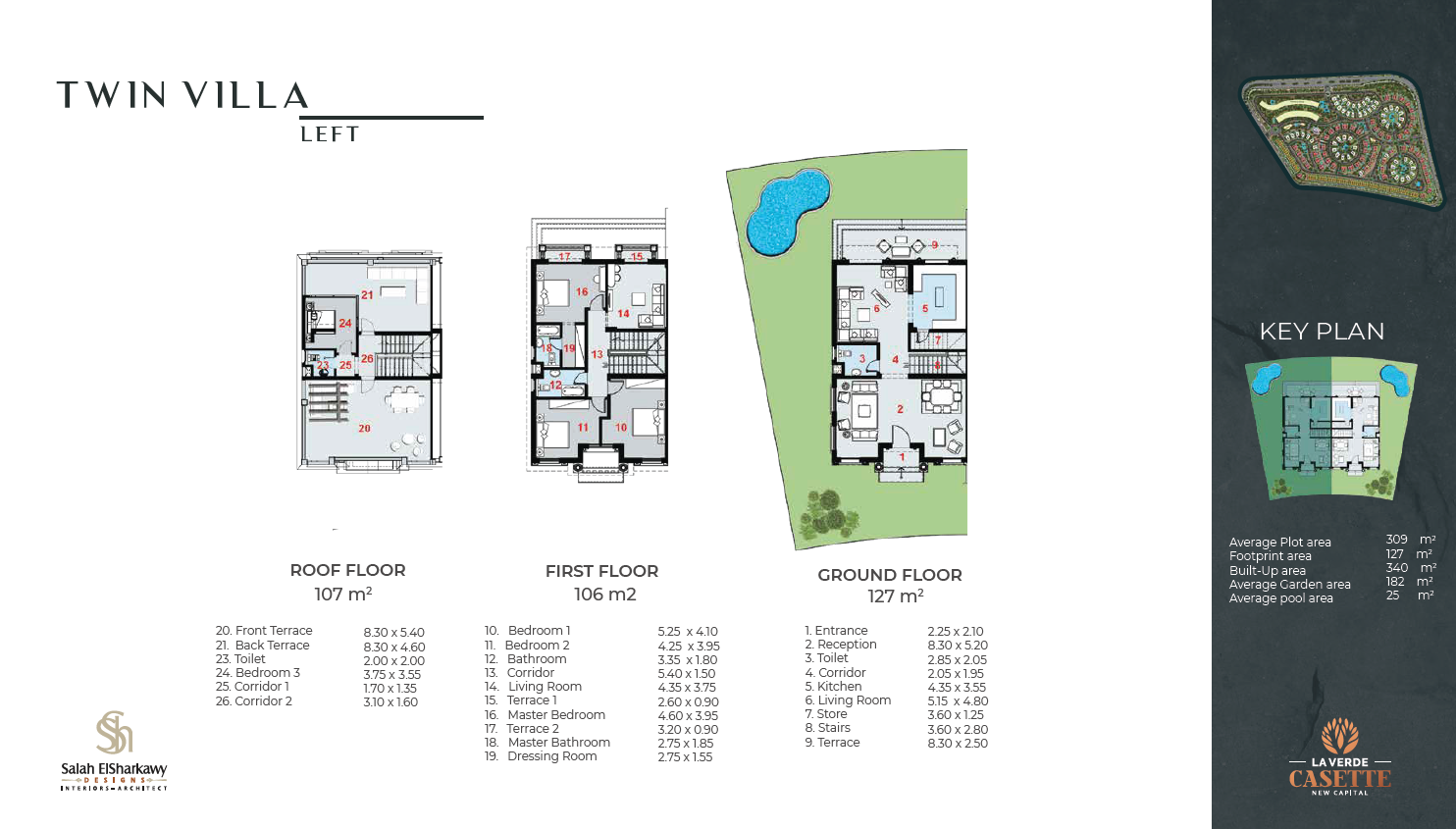Floor plan for  at La Verde Casette