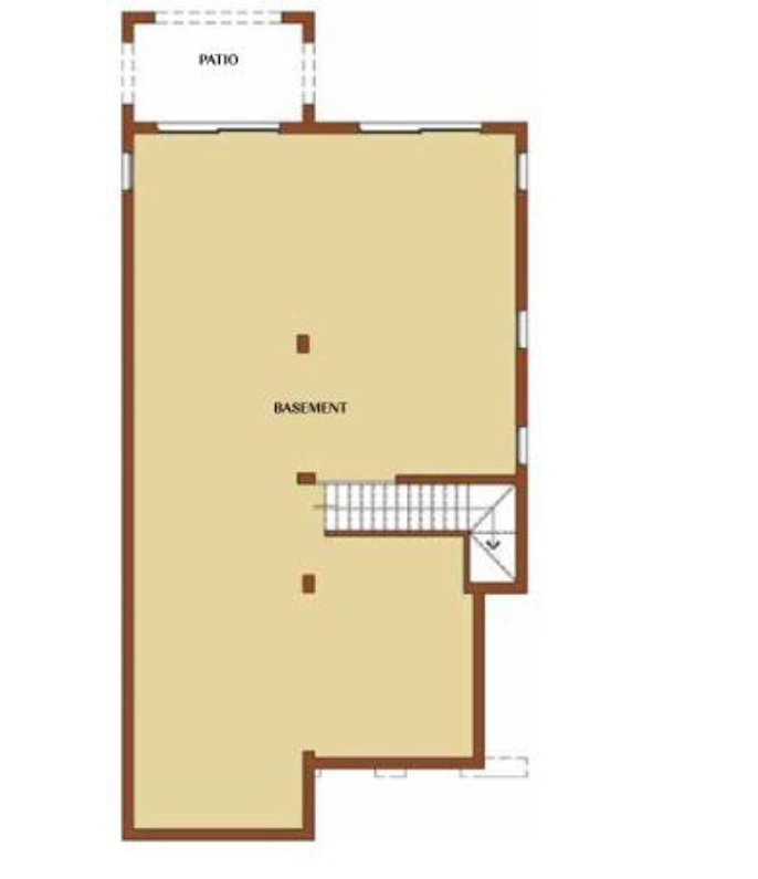 Floor plan for villa at Uptown Cairo