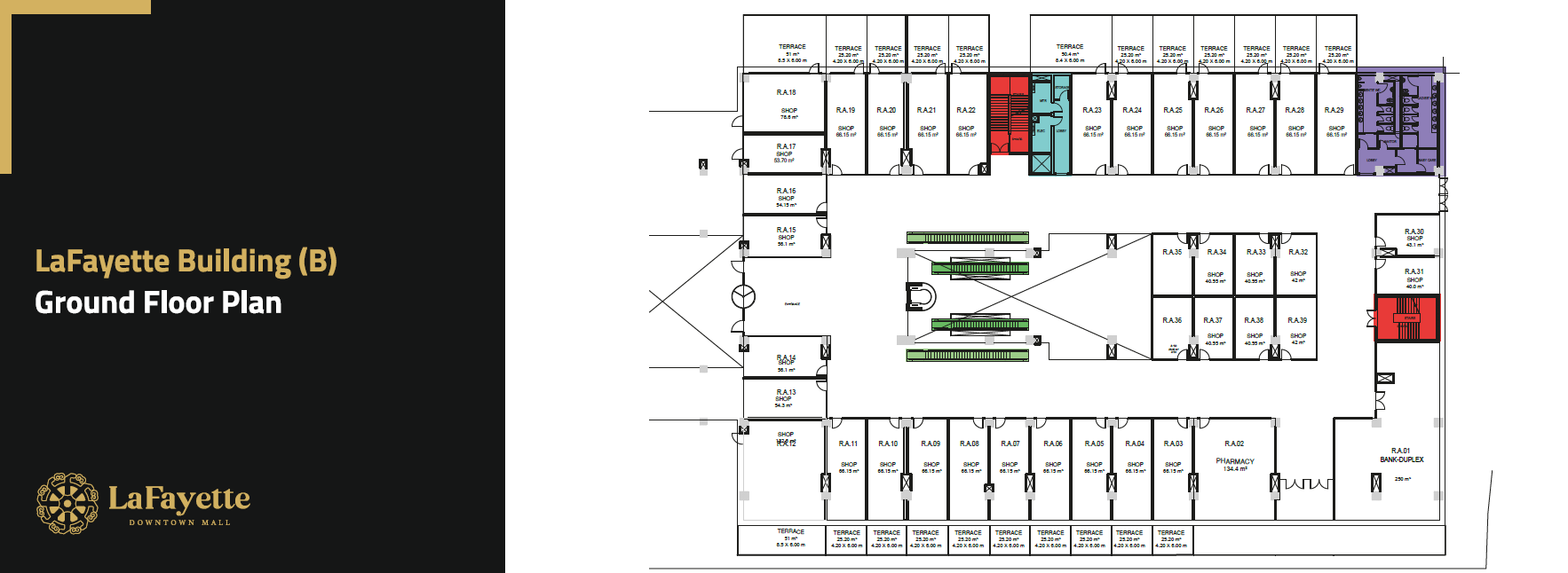Floor plan for  at La Fayette Village