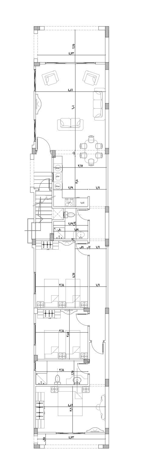 Floor plan for chalet at La Vista Topaz