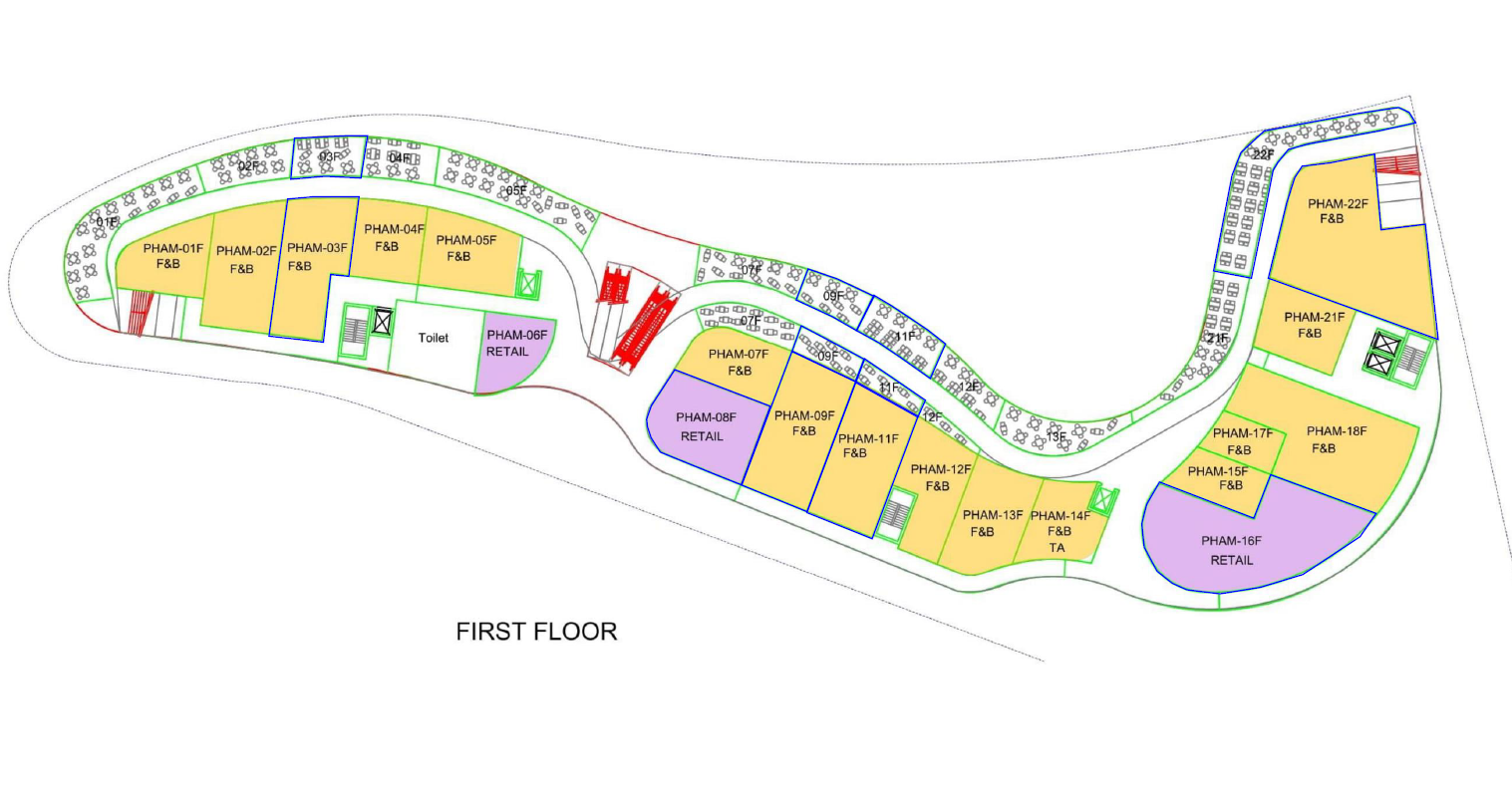 Floor plan for  at Palm Hills New Alamein Mall