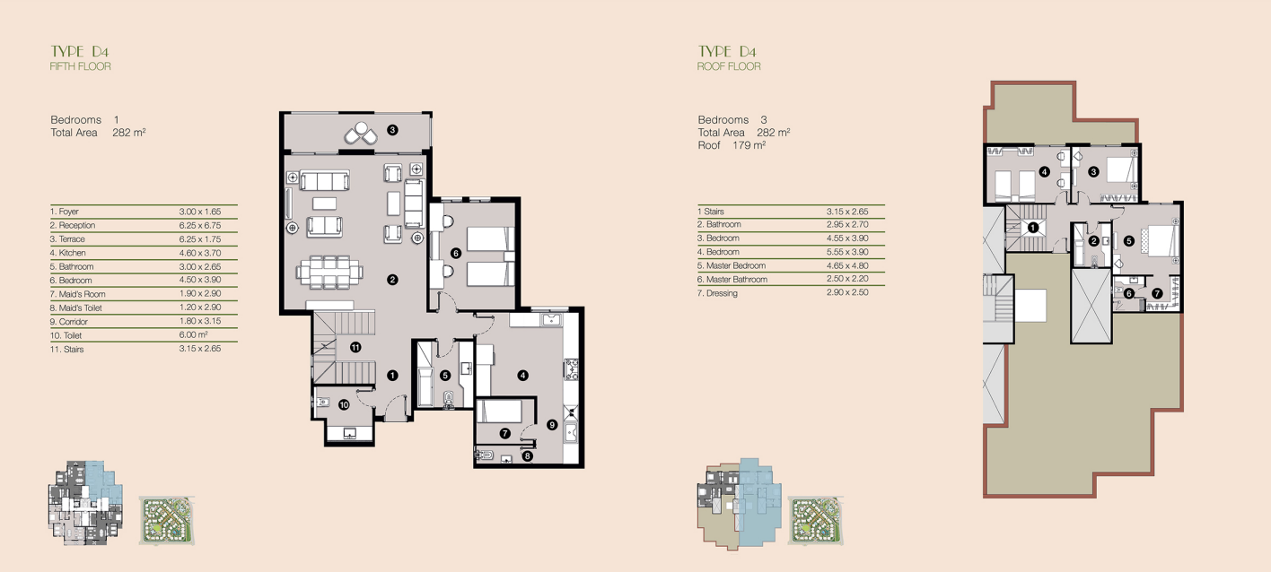 Floor plan for duplex at Ninety Avenue