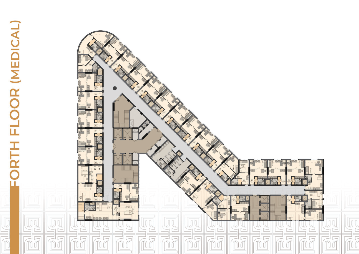 Floor plan for  at Moonreal Tower