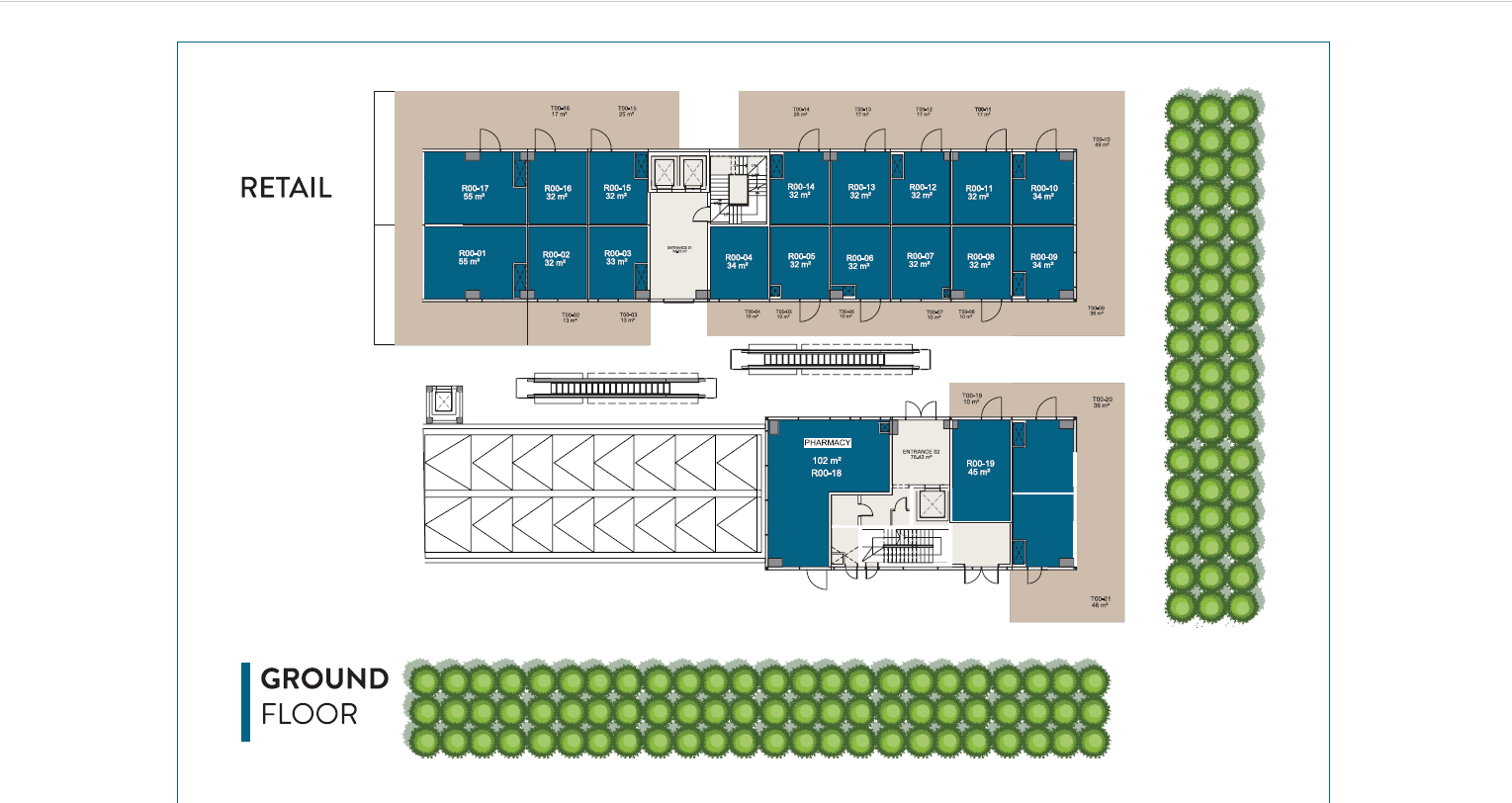 Floor plan for  at 4T1 Tower