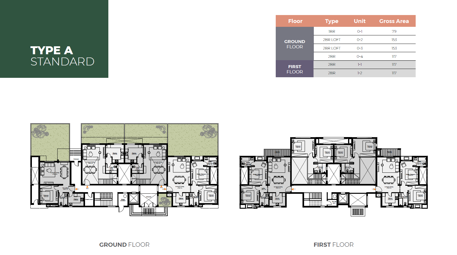 Floor plan for apartment at O West Orascom