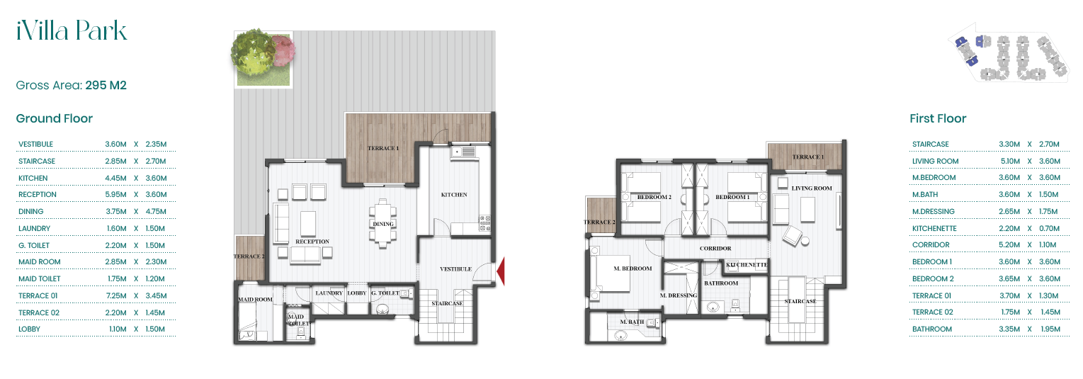 Floor plan for duplex at Mountain View ICity New Cairo